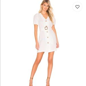 J.O.A puff sleeve dress